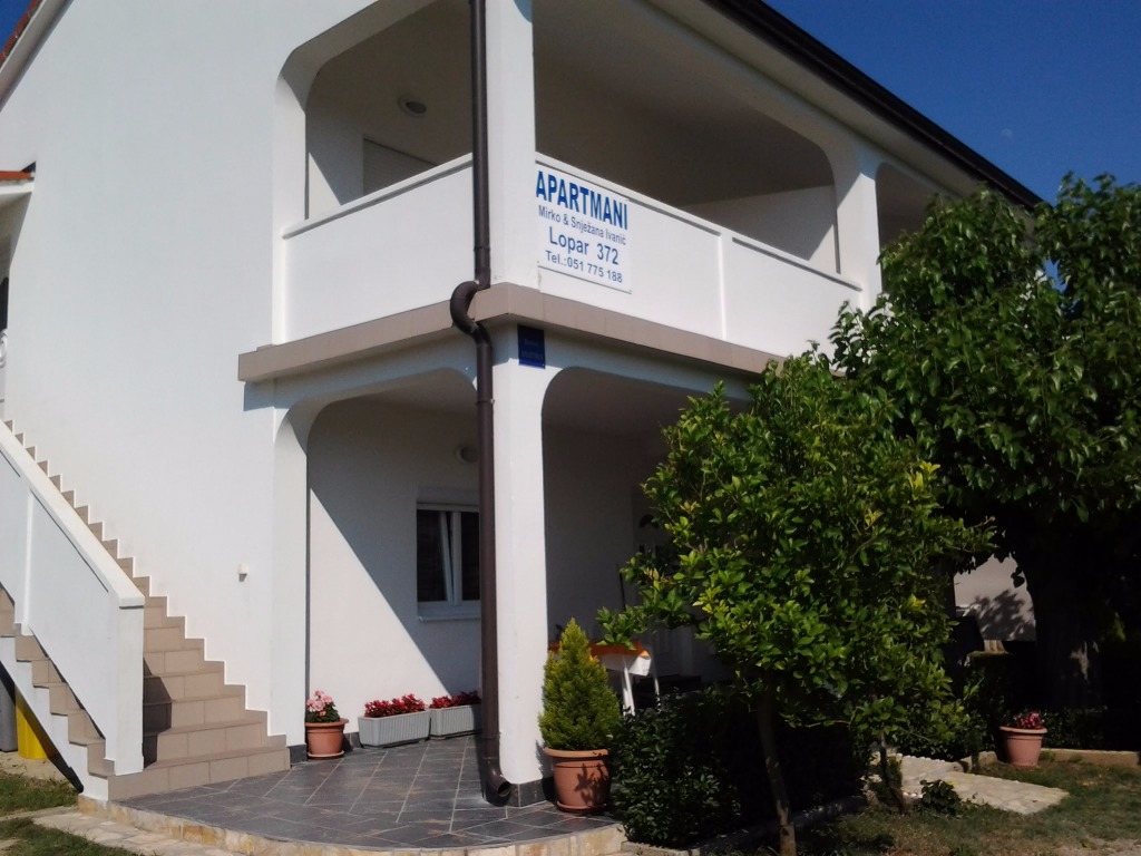 Rab-Lopar - Apartman Snježana 1